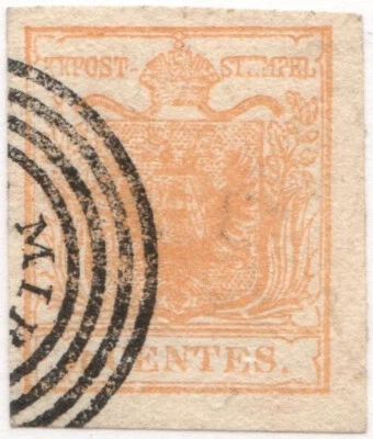 ANTICHI STATI ITALIANI - LOMBARDO VENETO (1850), #1k. - Immagine 1 di 3