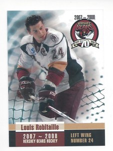 2007-08 Hershey Bears (AHL) Louis Robitaille