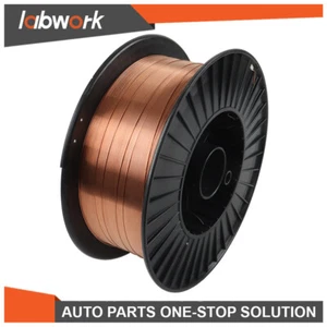 Labwork 33 Lbs Roll ER70S-6 .035" (0.9 mm) Mild Steel MIG Welding Wire - Picture 1 of 9