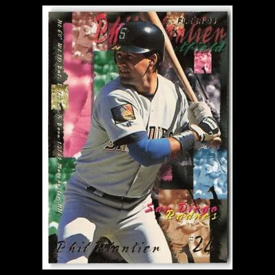 Phil Plantier #566 1995 Fleer San Diego Padres Baseball Card MLB NM - Image 1 of 3
