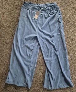 Katies Pants - size 14 - Katies - Blue - Elastic waist - wide leg new with tags - Picture 1 of 6