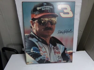Racing Reflections Dale Earnhardt # 3 16” X 15” Photo Plaque FREE SHIPPING - Picture 1 of 5