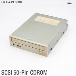 TOSHIBA XM-5701B SCSI 50-POL PIN 12x CD-ROM DRIVE LAUFWERK GETESTET OK RECHNUNG