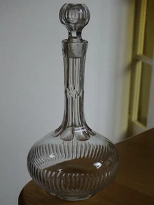 BACCARAT ANCIENNE CARAFE A LIQUEUR CRISTAL TAILLER  MODELE RENAISSANCE 1920 - Picture 1 of 12