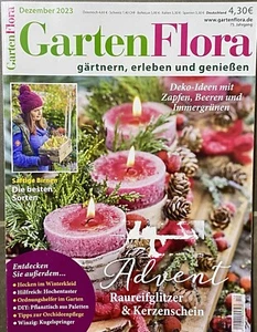 GARTENFLORA Dez. 2023 Tipps Deko Garten Natur Weihnachten Pflanzen Wohnen Tipps - Bild 1 von 1