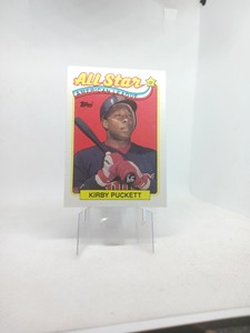 1989 Topps All Star Kirby Puckett #403 Minnesota Twins