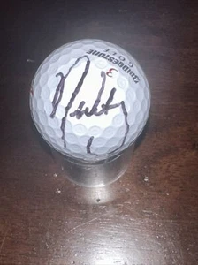 NICK WATNEY Signed Autograph Michelob Ultra Logo GOLF BALL PGA *FREE SHIPPING - Picture 1 of 2