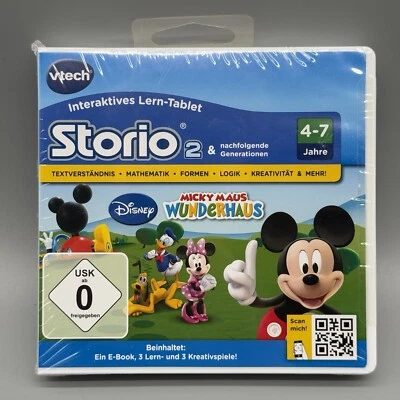 VTech - Storio 2 - Micky Maus Wunder Wunderhaus - NEU & OVP - Bild 1 von 4