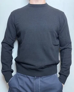 Balenciaga Wool Logo Sweater, Black, Size S - Picture 1 of 7