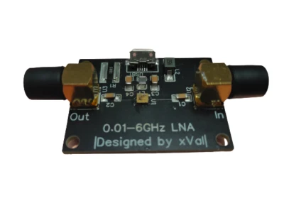 LoNAm v3 - Amplificador de banda ancha bajo ruido LNA 0,01 - 6 Ghz Foto 1 de 2