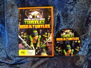Teenage Mutant Ninja Turtles Nickelodeon Rise Of The Turtles DVD Free Postage - Picture 1 of 2