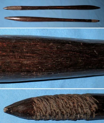 A14 - Club de lanzamiento de madera dura aborigen australiano de Nueva Gales del Sur Foto 1 de 4