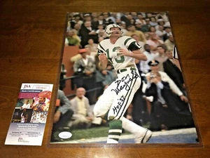 Don Maynard Signed 11x14 Glossy Photo- JSA AUTHENTICATED- New York Jets- HOF- NY - Picture 1 of 1