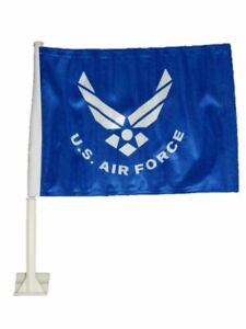 12x18 U.S. Airforce Wings Blue Double Sided Car Window Vehicle 12"x18" Flag