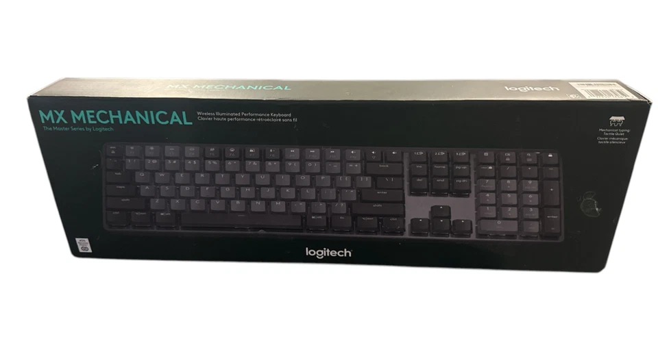 Logitech MX Mechanical Wireless Illuminated Performance Keyboard Tactile - Image 1 of 1
