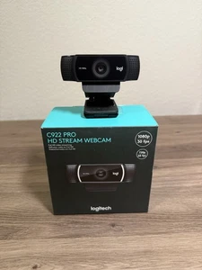Logitech C922 Pro Stream 1080 Wideokonferencje Streaming i kamera internetowa do gier - Zdjęcie 1 z 3