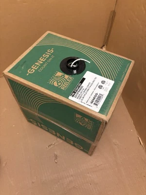 Elevador Genesis 21041101 22/4 alambre trenzado blanco 1000 pies Foto 1 de 4