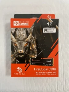 Unidad de estado sólido interna Seagate FireCuda 530R SSD 1TB - M.2 PCIe Gen4 × 4 NVMe - Imagen 1 de 4