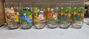 VTG McDonalds Peanuts Camp Snoopy Complete Full Set Of 5+ Extra Charlie Brown - Picture 1 of 7