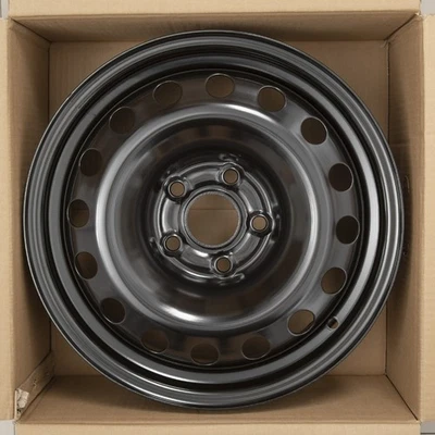 New 15 Inches Black Steel Wheel Rim Replacement For 2016-2019 Chevrolet Cruze Foto 1 de 4