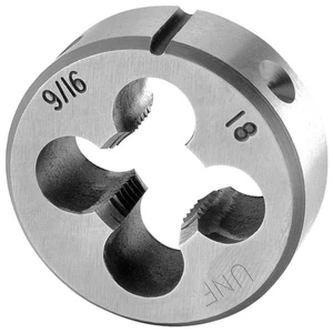9/16"-18 UNF Round Threading Die 9/16 x 18 UNF Machine Thread Die Right Hand - Picture 1 of 6