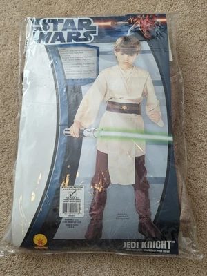 Star Wars Jedi Knight Rubies Costume 3pc Set Boys Medium 8-10 - Image 1 of 4