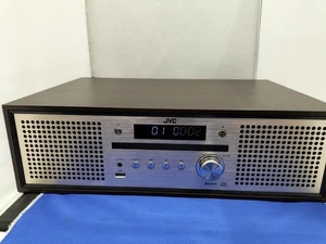 JVC NX-W30 Kompakt Stereoanlage Bluetooth Holzschrank Nussbaum 100V Gebraucht Japan - Bild 1 von 7