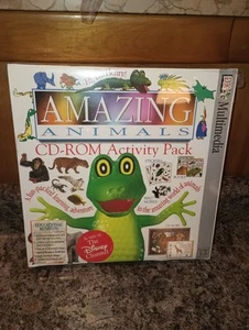Amazing Animals CD-Rom Activity Pack: Win 3.1, 95, 98, Mac 7.0+ - Factory Sealed - Picture 1 of 9