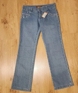 Jus de pommes rivertli Jeans Damen Gr. 26 (EU38) (32" Low Waist, 37" Hüfte) Frankreich - Bild 1 von 19