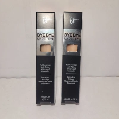 2x it Cosmetics Bye Bye Under Eye Full Coverage Concealer 21.0 Medium Tan (W) - Image 1 of 4