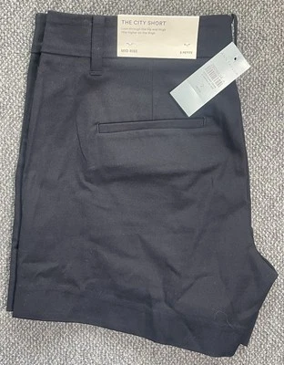 ANN TAYLOR Mujer Talla 2 Petite Azul Marino THE CITY SHORT "se ajusta como 30x4" Nuevo con Etiquetas Foto 1 de 4