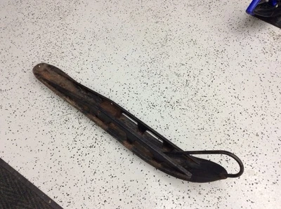 Esquí Polaris 1990 de metal negro usado OEM 1820278 INDY 500 XLT clásico RMK OEM Foto 1 de 4