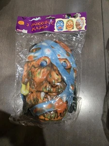 Juego de 3 mascarillas horribles para Halloween - Imagen 1 de 3
