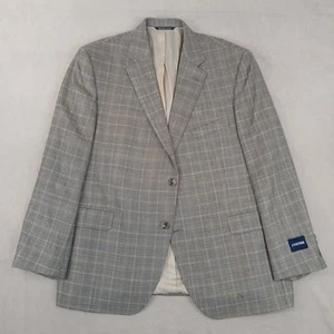 Jack Victor Voguewood 46S Mens Sport Coat Jacket Glenn Plaid Silk Blend 23x31 - Picture 1 of 20