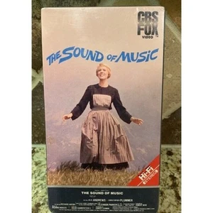 Vintage 1986 Sound of Music VHS tape unopen sealed with CBS Fox stamp on wrappe - Picture 1 of 9