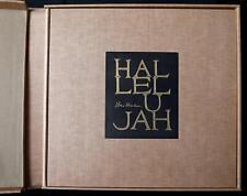 Ben Shahn, Halleluja, Book Of 24 Graphiken, Jedem Unterzeichnet auf der Platte
