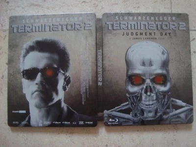 Terminator 2 Judgment Day Blu-Ray SteelBook Arnold Schwarzenegger Skynet - Image 1 of 4