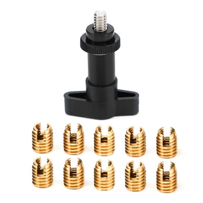 10pcs Batwing Fairing Brass Thread Cutting Inserts Repair Kit For Touring 97-13- Foto 1 de 4