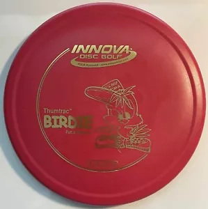 INNOVA DX BIRDIE 169.05 GRAMS PUTT & APPROACH BLOOD RED w/GOLD FOIL HOTSTAMP - Picture 1 of 2