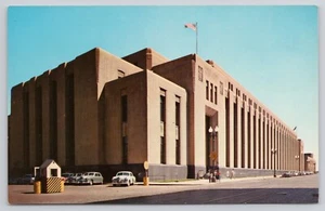 Postgebäude Minneapolis MN Minnesota 1950er Autos Postkarte - Bild 1 von 2