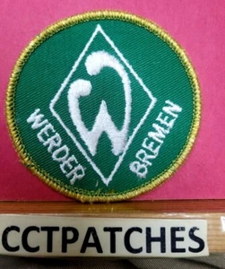 GERMAN SV Werder Bremen SOCCER TEAM (GOLD) PATCH - Picture 1 of 2