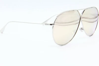 NEW DIOR DIOR STELLAIRE 3 010SQ SILVER SUNGLASSES AUTHENTIC FRAME 65-01   - Image 1 of 3