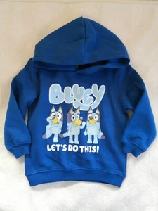 New without tag Bluey Boys Classic Hoodie hood jumper - Picture 1 of 1