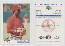 1992 Classic Best St Petersburg Cardinals Franklin Abreu #8