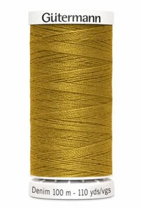 Gutermann DENIM 100m No.50 Poliestere Filo Per Mano E Macchina - Colore 1970 - Bild 1 von 1