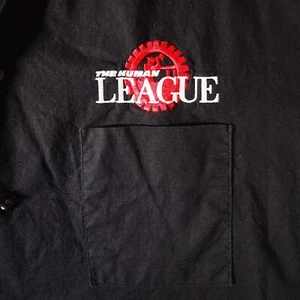 The Human League - Black Button Up Shirt - The Steel City Tour 2008 - XL - Picture 1 of 5