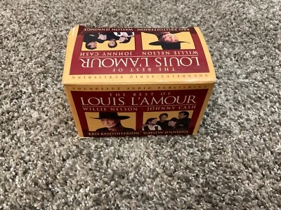 The Best of Louis L'Amour Cassettes Willie Nelson Johnny Cash Waylon Jennings - Image 1 of 4
