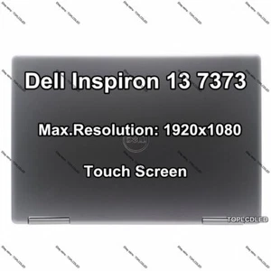 13.3" Dell Inspiron 13 7373 LCD LED FHD Anzeige Berühren Bildschirm Baugruppe - Bild 1 von 8