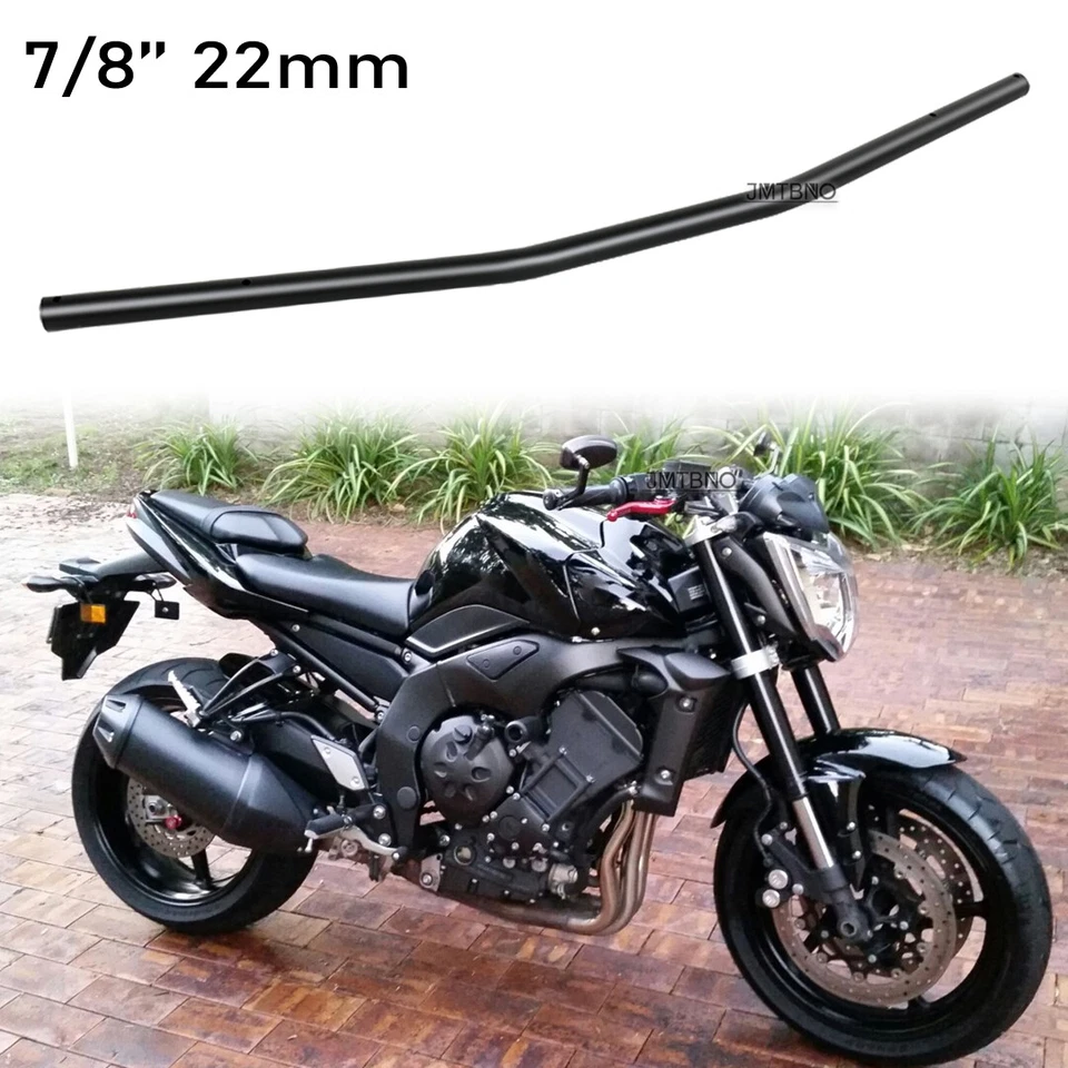 Motorcycle 7/8" Drag Bar Straight Handlebar For Yamaha FZ1 FZ6 FZ600 FZ750 FZ700 - Image 1 of 4