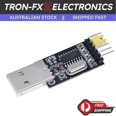 1/5/10PCS USB to TTL CH340G UART Serial Adapter Module STC 5V/3.3V 6Pin - image 1 of 4
